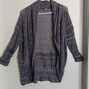 Grey knit sweater